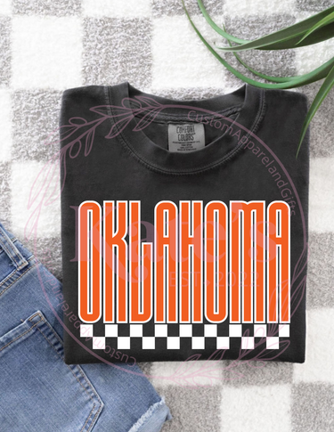 Orange Oklahoma T-Shirt